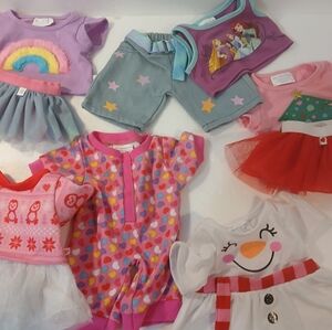 Build A Bear Girly Girl Clothing Set. 9pc